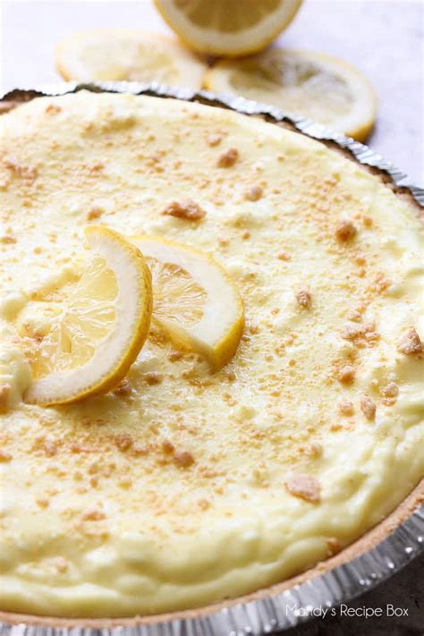 Easy Lemon Pudding Cheesecake Pretty Providence