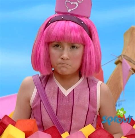 Pin By Frankenstein S Lesbian On Lazytown Lazy Town Girl Characters With Pink Hair Lazy Town