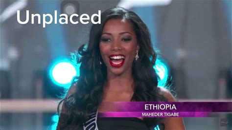 Introduction Of Miss Universe Ethiopia 🇪🇹 2012 2017 Youtube