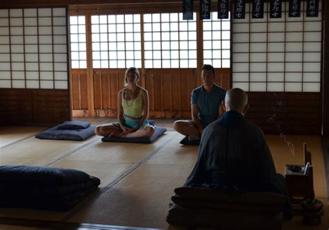 zazen zen meditation visit takahama fukui japan