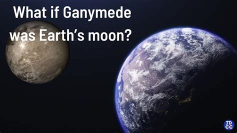 What If Ganymede Was Earths Moon Youtube