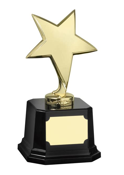 Bright Finish Star Award Gold - SZ031G | Impact Trophies