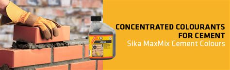 Sika Maxmix Cement Colour Concentrated Colourant For Mortars