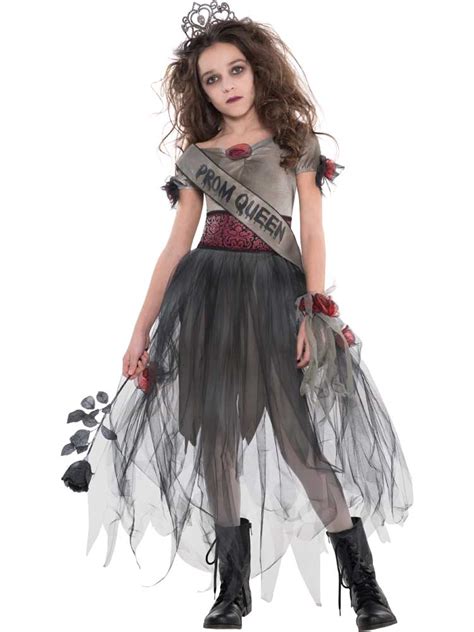 Zombie Sanglant Mort Reine Du Bal Carrie Halloween Fancy Dress Costume