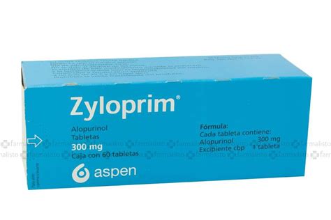 Zyloprim 300 Mg Precio Caja Con 60 Tabletas En México Y Df