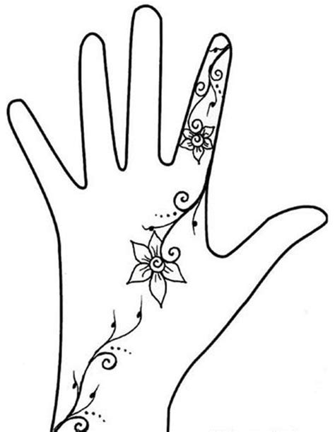 Simple Hand Henna Simple Henna Patterns Henna Tattoo Designs Simple