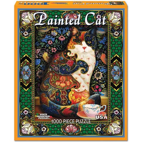 Jigsaw puzzles 1000 pieces for adults educational fun game intellectual decompressing interesting puzzle cat world. Shop Painted Cat 1000-piece Jigsaw Puzzle - Free Shipping ...