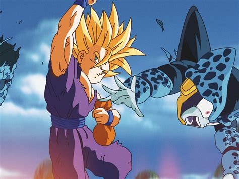 Gohan Vs Cell Junior Redraw Wallpaper 3440x1440 By Louis Coyle On