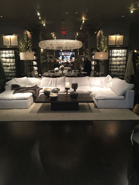 Restoration Hardware Cloud Couch A Piece Of Heaven Living Room Inspo