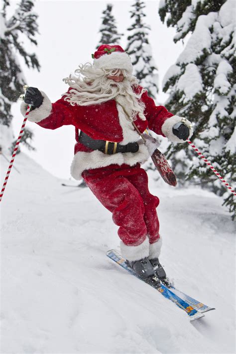 Skiing Santa Pictures Photos And Images For Facebook Tumblr