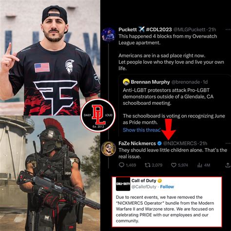 Daily Loud On Twitter Call Of Duty Removes FaZe Clan Member NICKMERCS