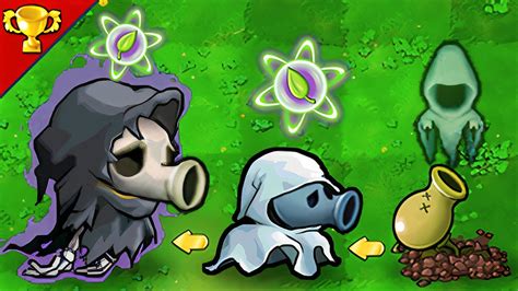 plants vs zombies mods ghost pea use full power plant food pvz horror pak 2022 youtube