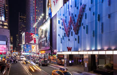 At the square hotel, every effort is made to make guests feel comfortable. W New York - Times Square - W Hotels of New York