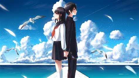 Download 86 Gratis Wallpaper Anime Romantis Keren Hd Terbaru
