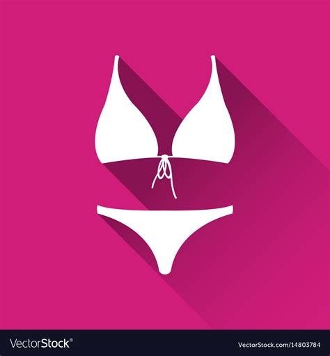 Swimsuit Bikini Icon Logo Symbol Royalty Free Vector Image My Xxx Hot Girl