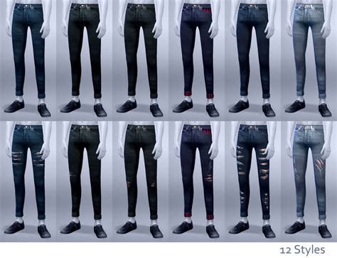 Sims 4 Ccs The Best Jeans By Manueapinny