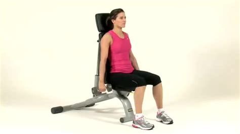 Seated Dumbbell Front Raise