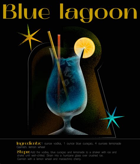 Cocktail Poster Collection Behance