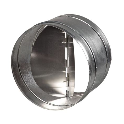 Vents Us 12 38 In Galvanized Back Draft Damper With Rubber Seal Kom