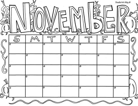 Coloring Pages For Kids Kids Calendar Coloring Calendar
