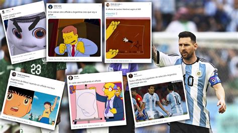 Los Mejores Memes De Argentina Vs Arabia Saudita Con Los Goles