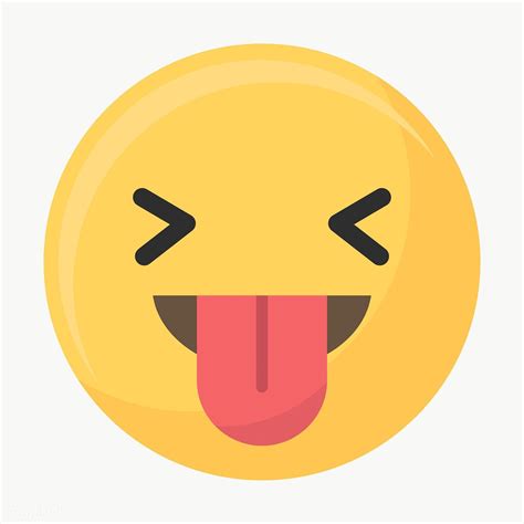 Laughing Face Laughing Emoji Image Fun Emoticon Logo Icons Tongue