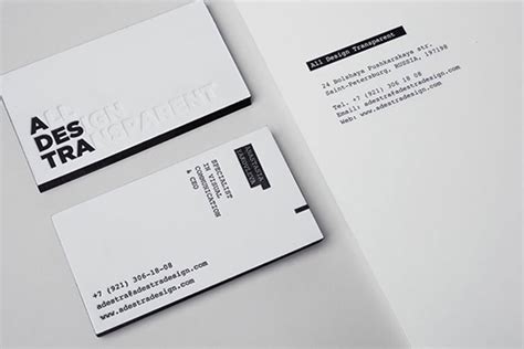 40 Elegant Minimal Business Card Designs 2018 Bashooka