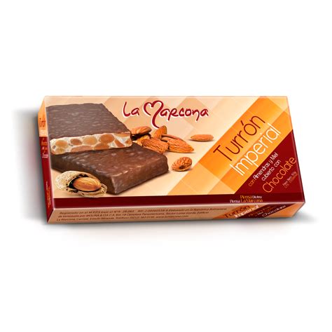 Turrón Imperial con Chocolate 150 gr de Chocolates La Marcona