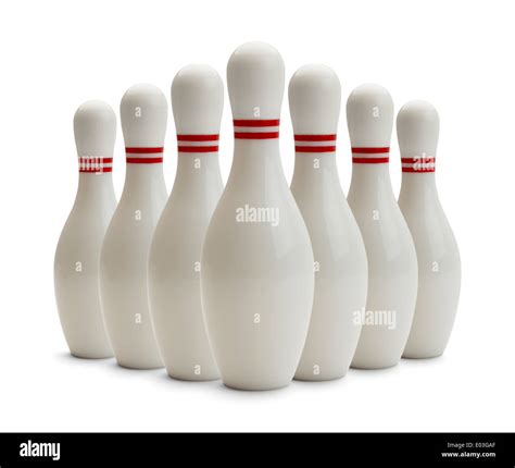 Close Up Bowling Pins In Fotos Und Bildmaterial In Hoher Auflösung