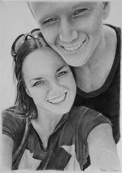 Drawing Of A Cute Couple By Odette1994 On Deviantart