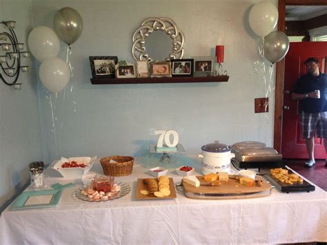 Moms 70th Birthday Party 70th Birthday Parties Birthday Ideas Mom