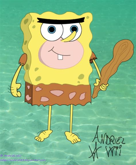 Spongebob Prehistoric By Andriel Wii On Deviantart
