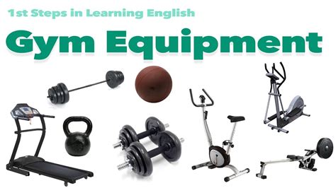 English Vocabulary Gym Equipment Youtube