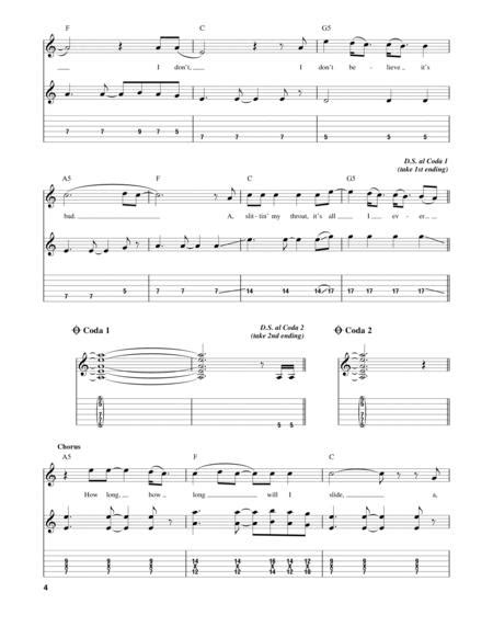 Otherside By The Red Hot Chili Peppers Digital Sheet Music For Guitar