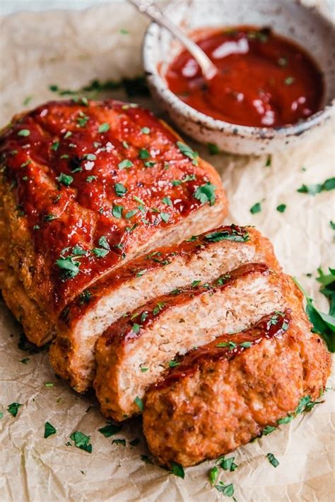 More on the healthy side than comfort food but this fresh cucumber salad mixed with spicy red chili is an ideal side. Easy Turkey Meatloaf Recipe - Skinnytaste