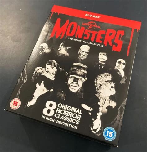 Universal Classic Monsters The Essential Collection Blu Ray 8 Movie