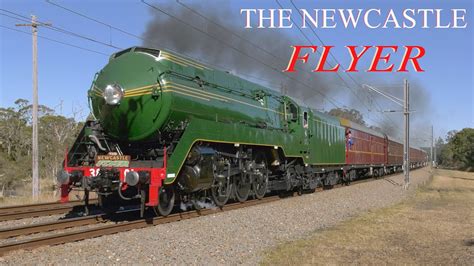 Steam Locomotive 3801 Newcastle Flyer June 2023 Youtube