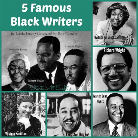 5 Famous Black Writers Writer Famous Black American Poets