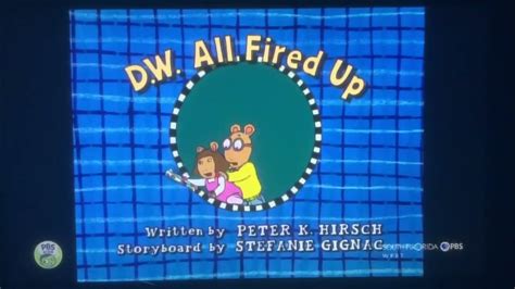 Arthur Dw All Fired Up Title Card Youtube