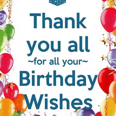 12 Thanks For Birthday Wishes In English Images Png Food For
