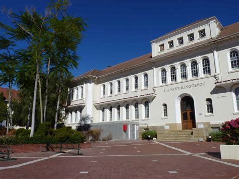 Stellenbosch University Университет Стелленбоша ЮАР Кейптаун ЮАР