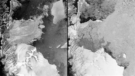 Satellite Documents Thinning Ice Shelf Cnn