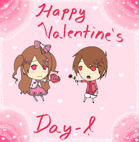 Anime Chibi Valentines Day By Lily36912 On Deviantart