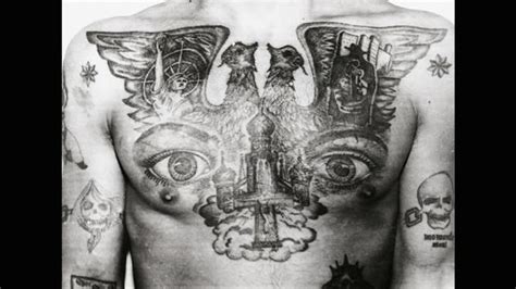 Secret Meanings Of Russian Prisoner Tattoos Fashion