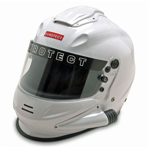 Pro Ultra White Side Forced Air Helmet Teamtech Motorsports