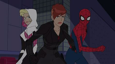 The Threat Of Spider Island Brings Black Widow To ‘marvels Spider Man Marvel Cartoons