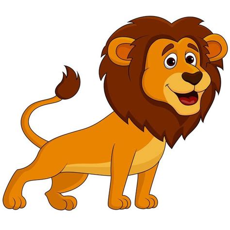 Cute Lion Cartoon Wall Mural Pixers We Live To Change In 2020 Cartoon Lion Cute Lion