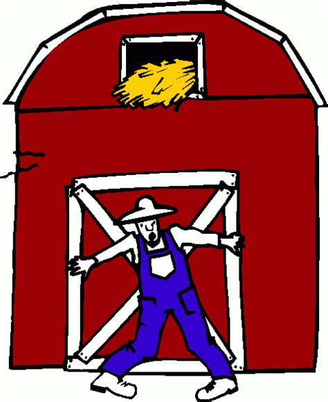 Farm Barn Clip Art Clipart Image 9