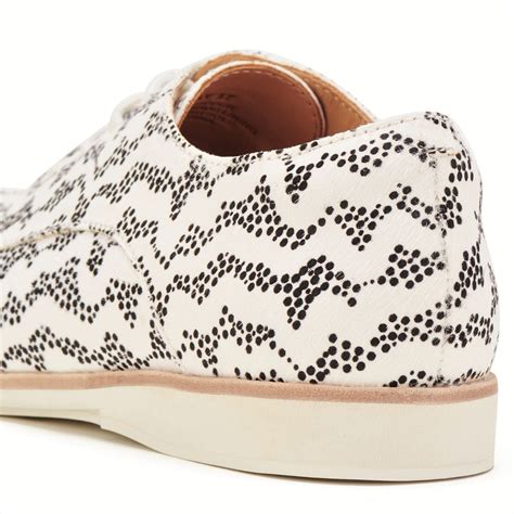 Rollie Nation Comfort Leather Derby Rollie Shoes White Ripple Leopard