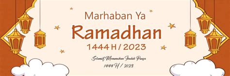 Download Template Desain Spanduk Ramadhan 1444 H Cdr